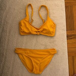Yellow bikini